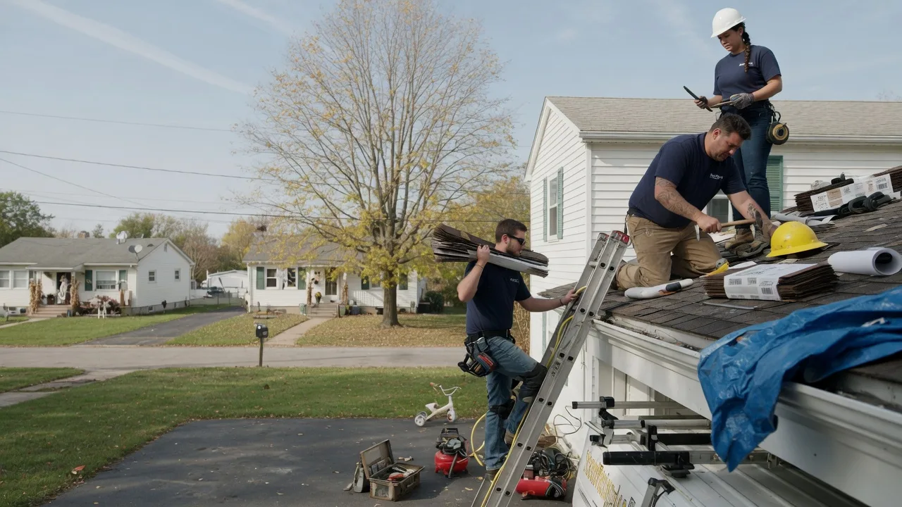 Local Roofing Contractors in Steward, IL near me